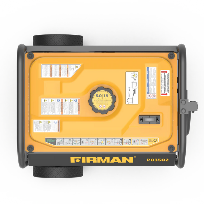 Firman Gas Portable Generator 4450W Recoil Start 120V