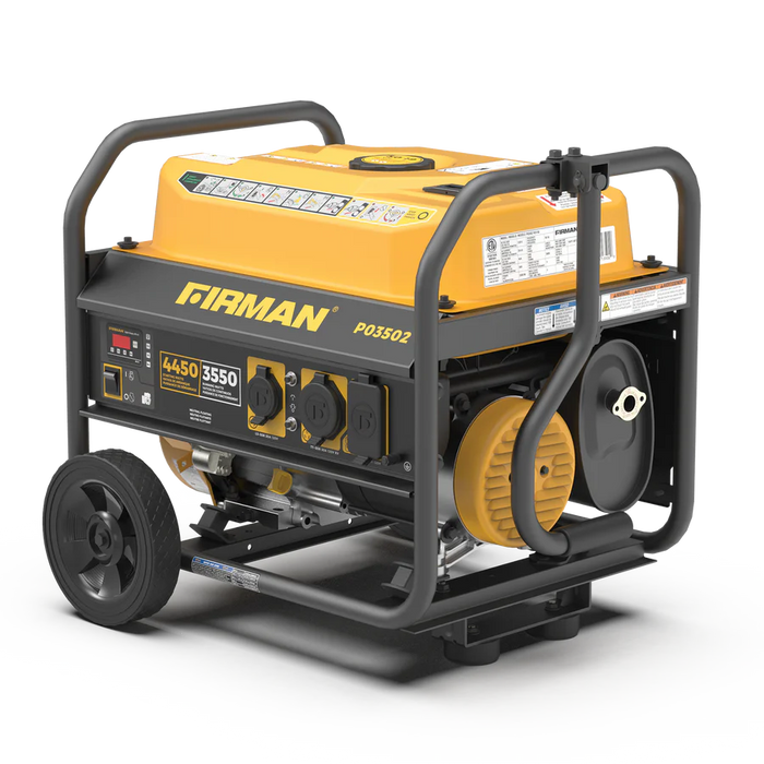 Firman Gas Portable Generator 4450W Recoil Start 120V