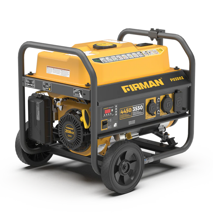 Firman Gas Portable Generator 4450W Recoil Start 120V