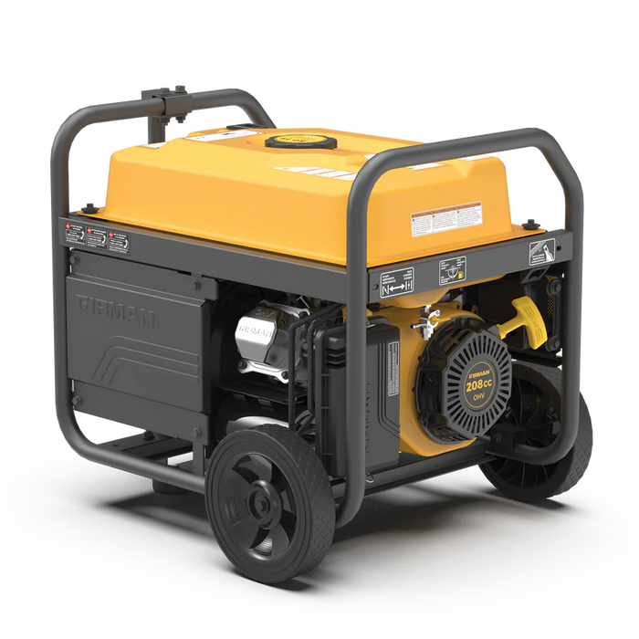 Firman Gas Portable Generator 4450W Recoil Start 120V