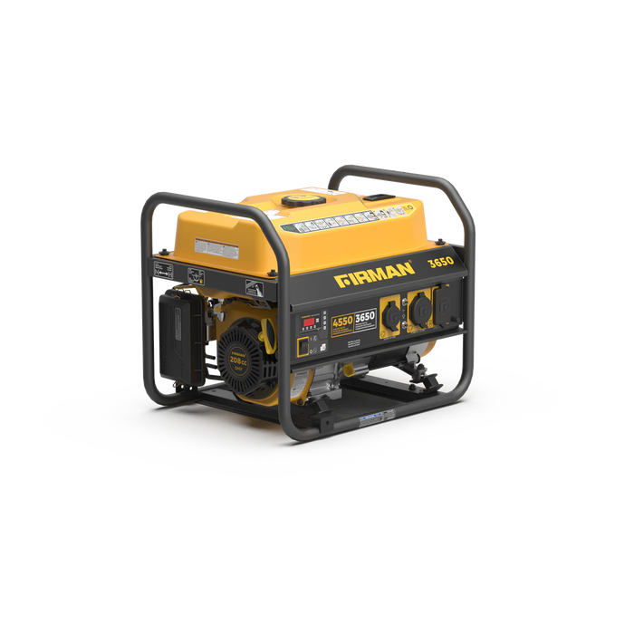 Firman Gas Portable Generator 4550W Recoil Start 120V