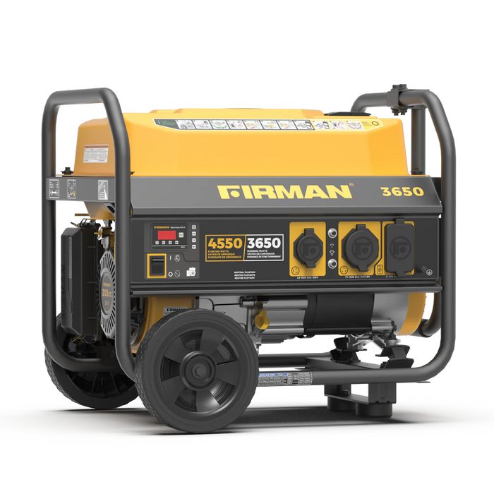 Firman Gas Portable Generator 4550W Recoil Start 120V