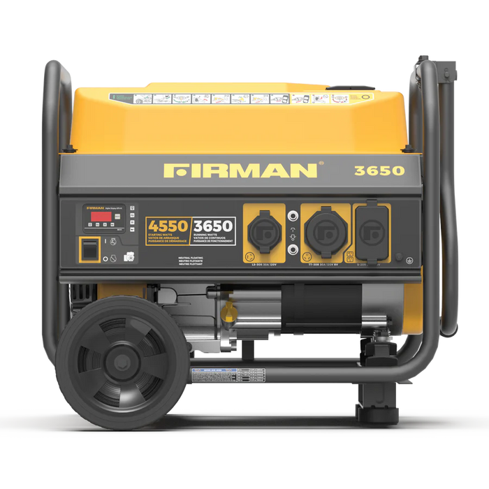 Firman Gas Portable Generator 4550W Recoil Start 120V