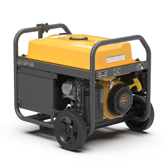 Firman Gas Portable Generator 4550W Recoil Start 120V