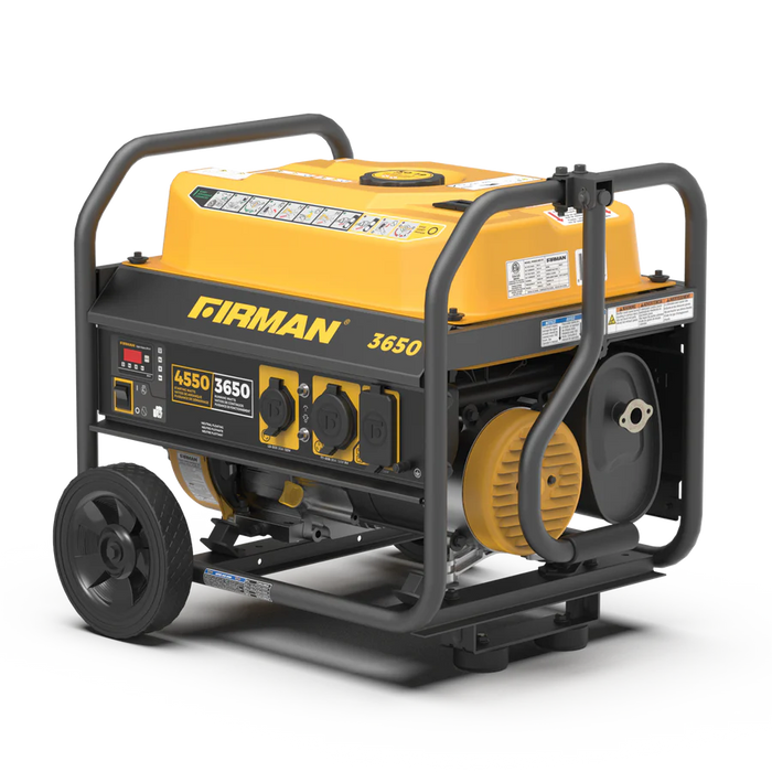 Firman Gas Portable Generator 4550W Recoil Start 120V