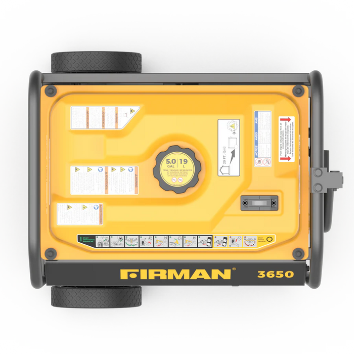 Firman Gas Portable Generator 4550W Recoil Start 120V