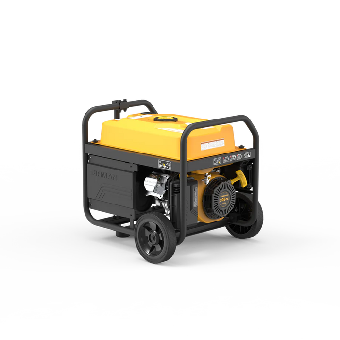 Firman 4550/3650 Watt Remote Start Gas Portable Generator cETL Certified With Wheel Kit