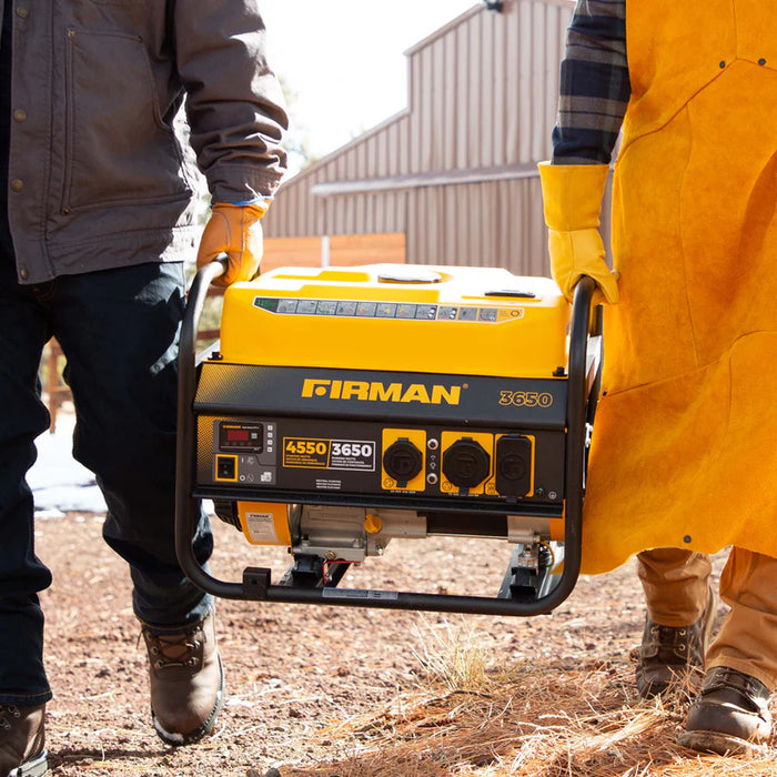 Firman Gas Portable Generator 4550W Recoil Start