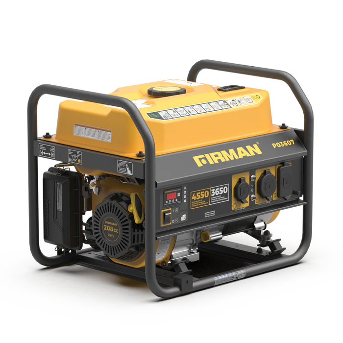 Firman Gas Portable Generator 4550W Recoil Start