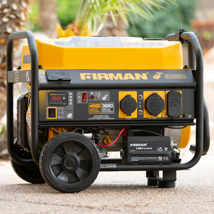 Firman Gas Portable Generator 4550W Remote Start 120V