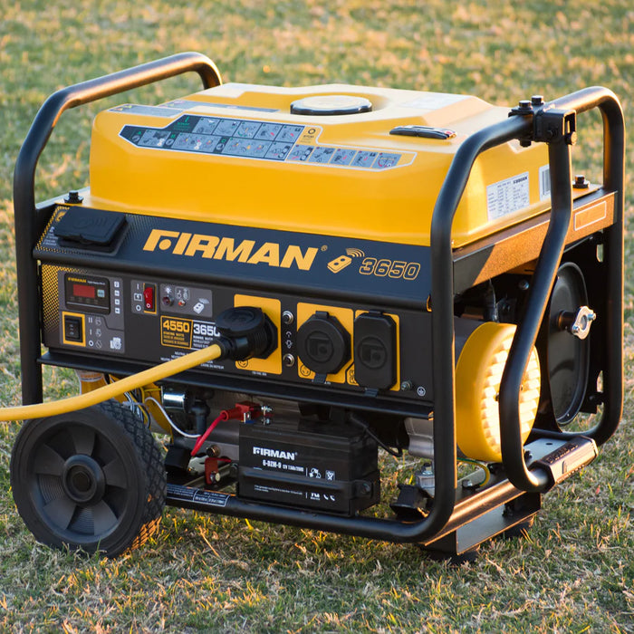 Firman Gas Portable Generator 4550W Remote Start 120V