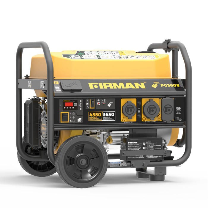 Firman Gas Portable Generator 4550W Remote Start 120V