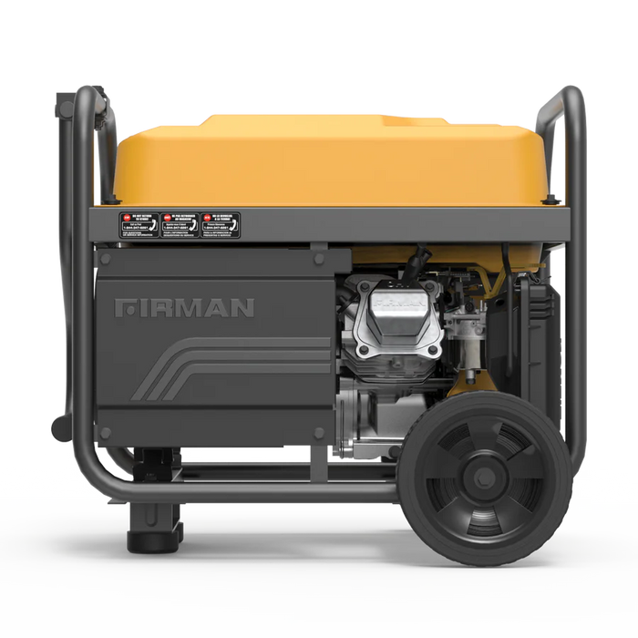 Firman Gas Portable Generator 4550W Recoil Start 120V with CO Alert