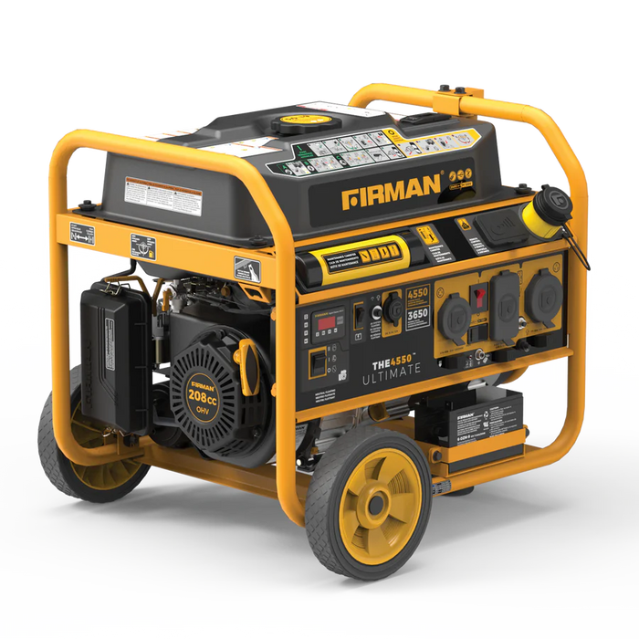 Firman Gas Portable Generator 4550W Remote Start 120/240V