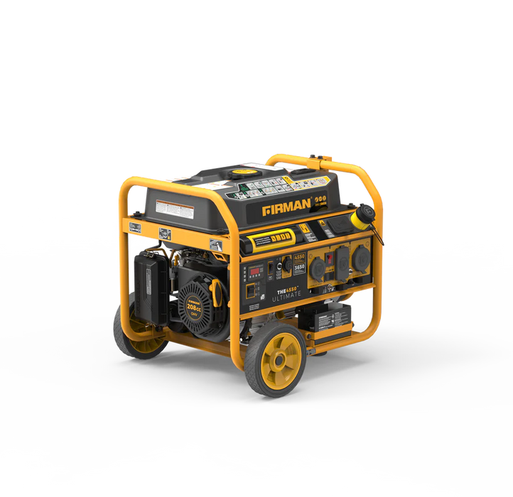 Firman Gas Portable Generator 4550W Remote Start 120/240V