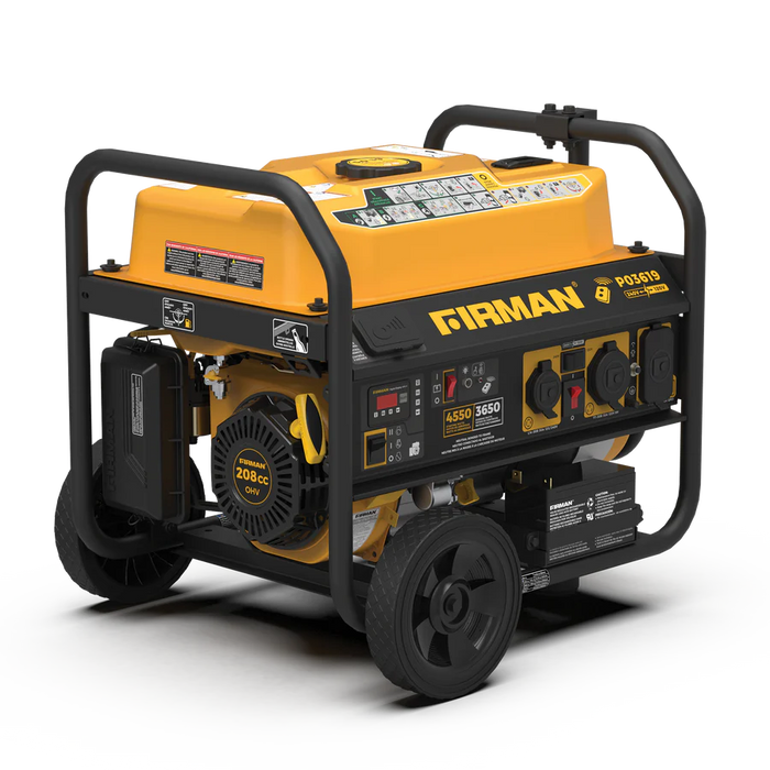 Firman Gas Portable Generator 4550W Remote Start 120/240V