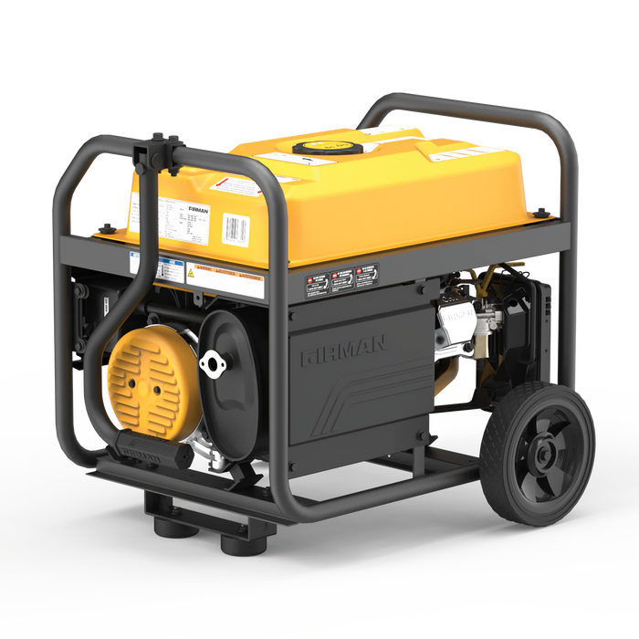 Firman Gas Portable Generator 4550W Recoil Start 120/240V