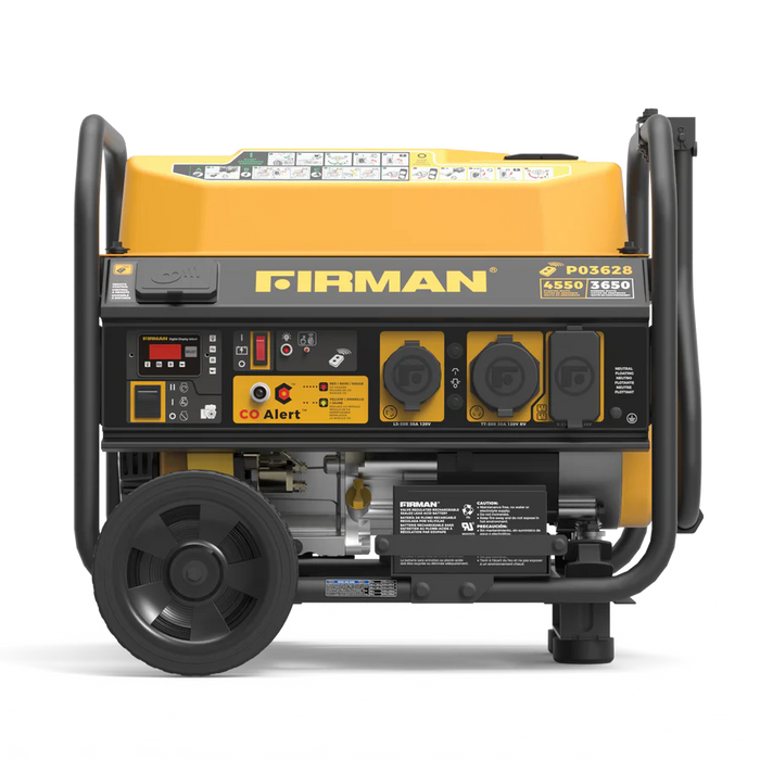 Firman Gas Portable Generator 4550W Remote Start with CO Alert