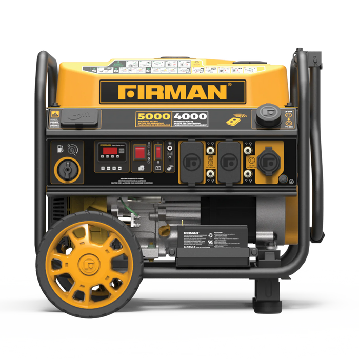 Firman Gas Portable Generator 5000W Remote Start 120V