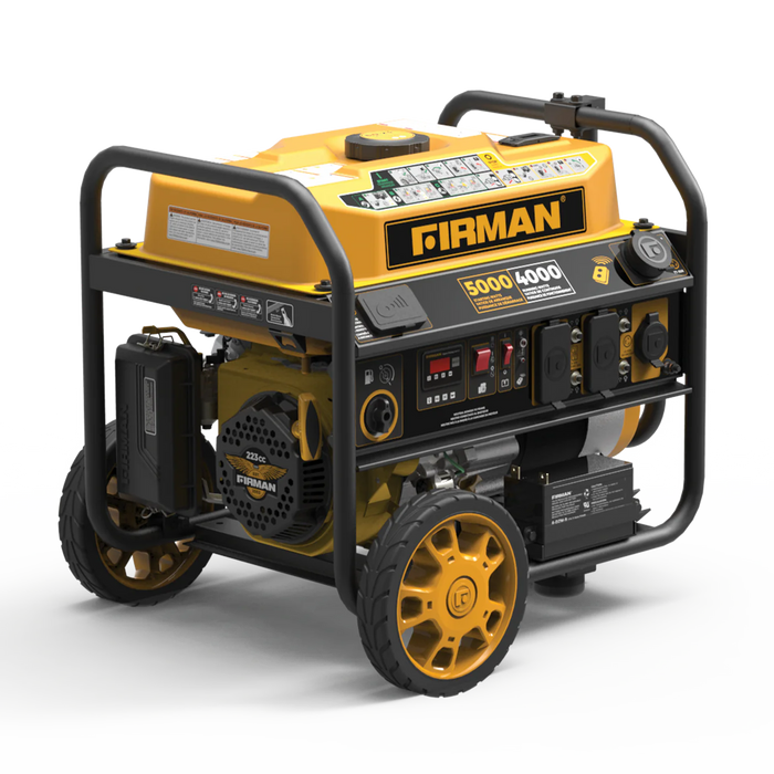 Firman Gas Portable Generator 5000W Remote Start 120V