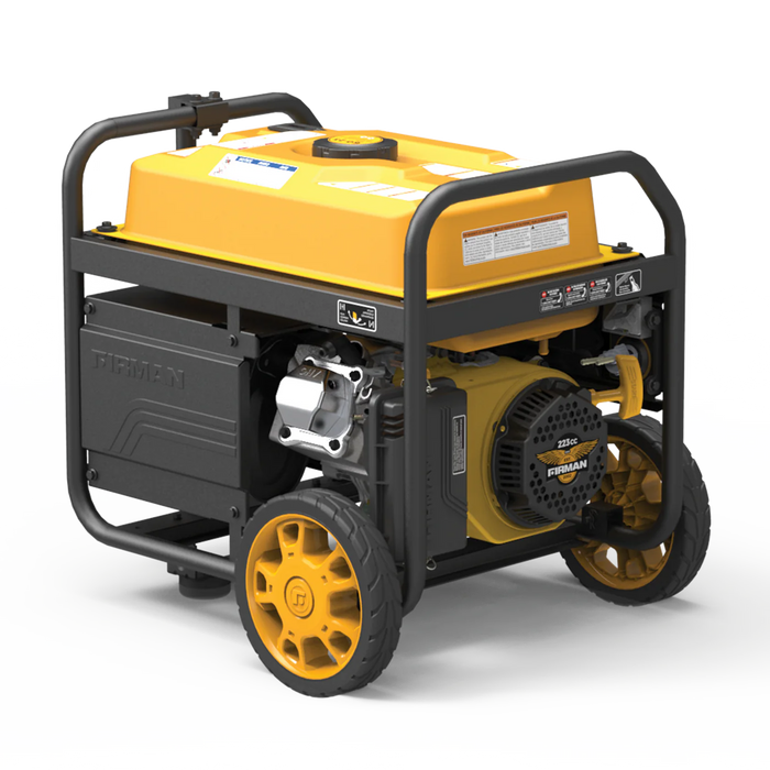 Firman Gas Portable Generator 5000W Remote Start 120V