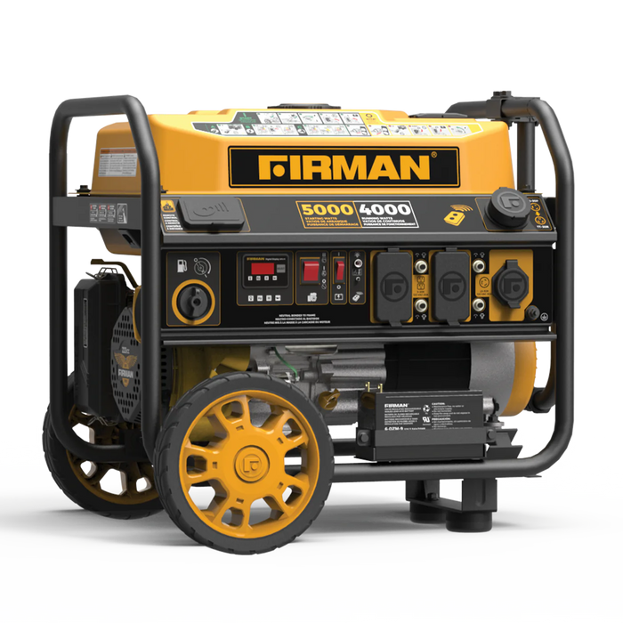 Firman Gas Portable Generator 5000W Remote Start 120V