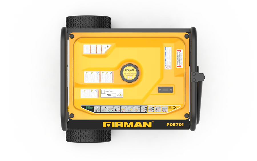 Firman Gas Portable Generator 7125W Recoil Start 120/240V