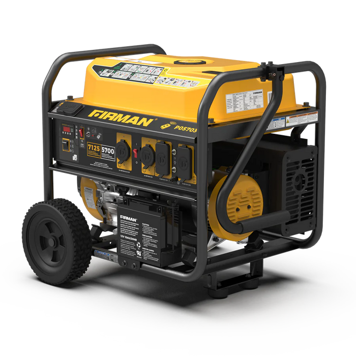 Firman Gas Portable Generator 7125W Remote Start 120/240V