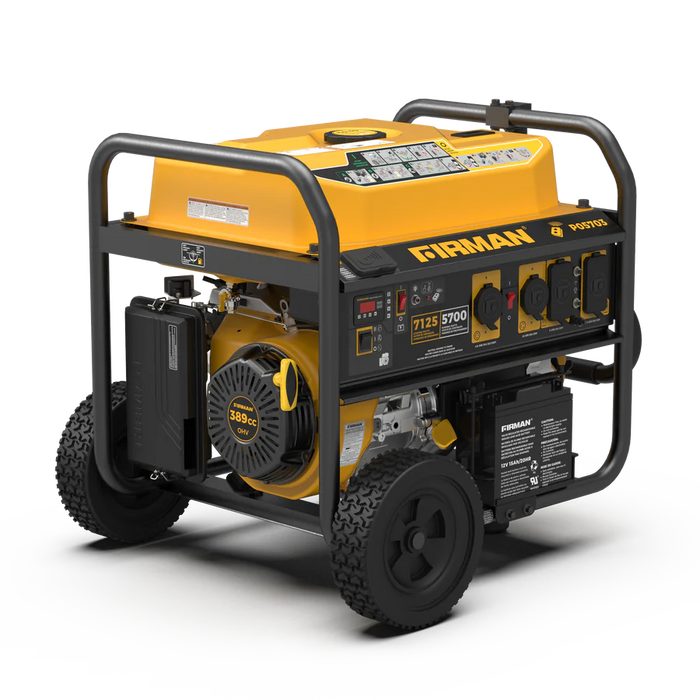 Firman Gas Portable Generator 7125W Remote Start 120/240V