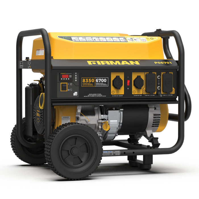 Firman Dual Fuel Portable Generator 3650W Recoil Start