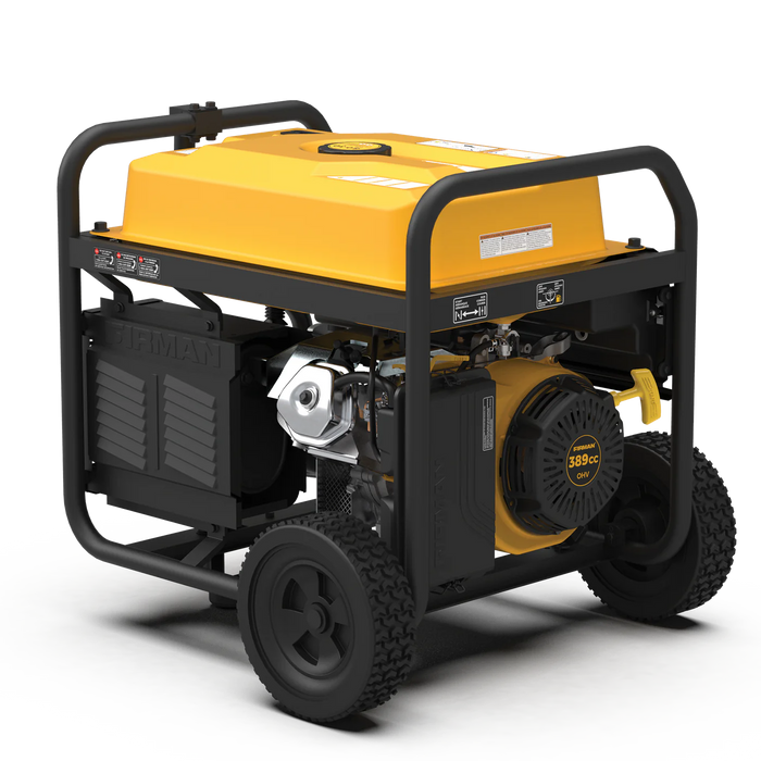 Firman Gas Portable Generator 8350W Recoil Start 120/240V