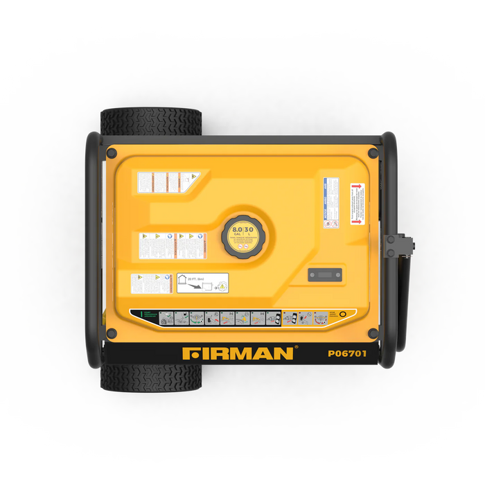 Firman Gas Portable Generator 8350W Recoil Start 120/240V