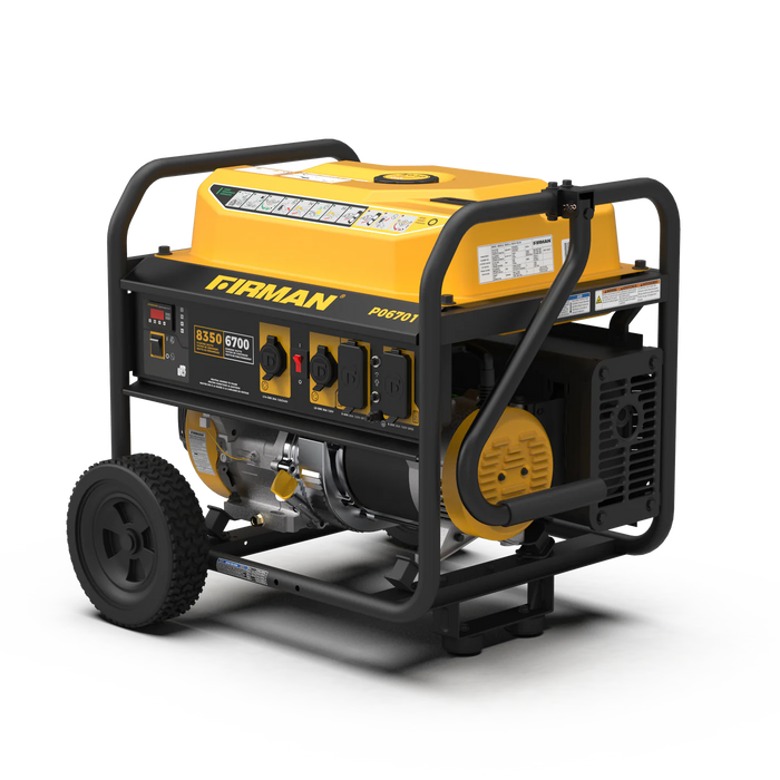 Firman Dual Fuel Portable Generator 3650W Recoil Start