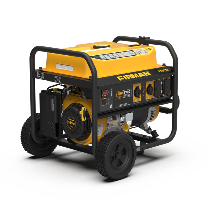 Firman Gas Portable Generator 8350W Recoil Start 120/240V