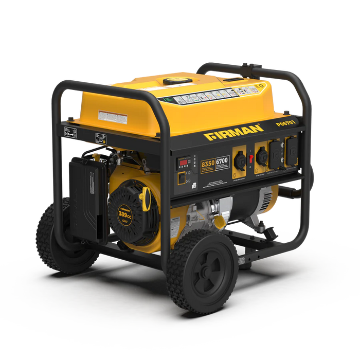 Firman Dual Fuel Portable Generator 3650W Recoil Start