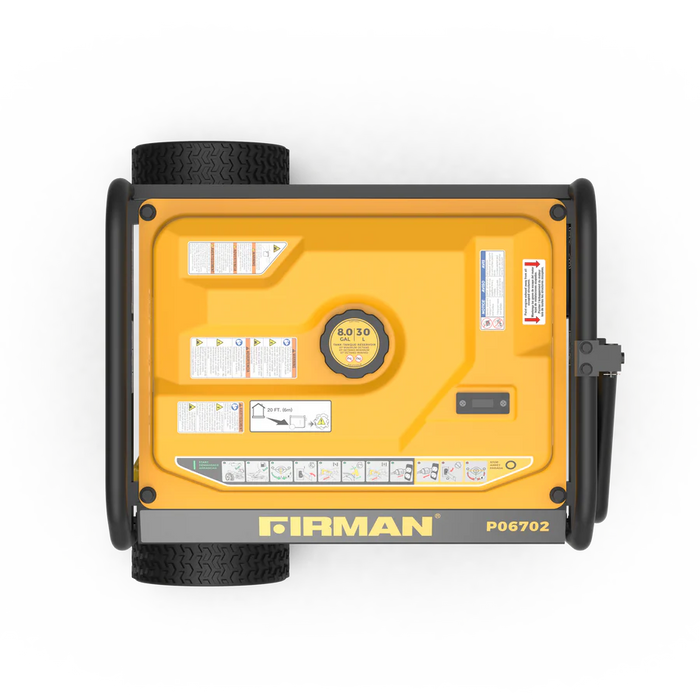 Firman Gas Portable Generator 8350W Recoil Start 120/240V With CO Alert