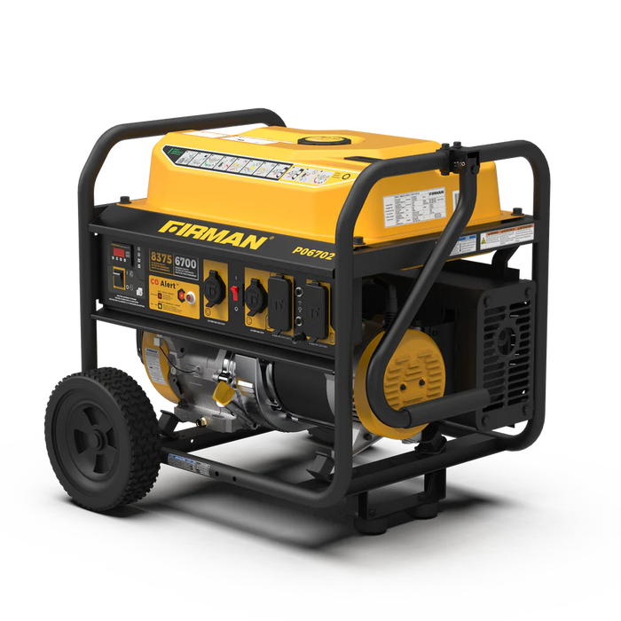 Firman Gas Portable Generator 8350W Recoil Start 120/240V With CO Alert