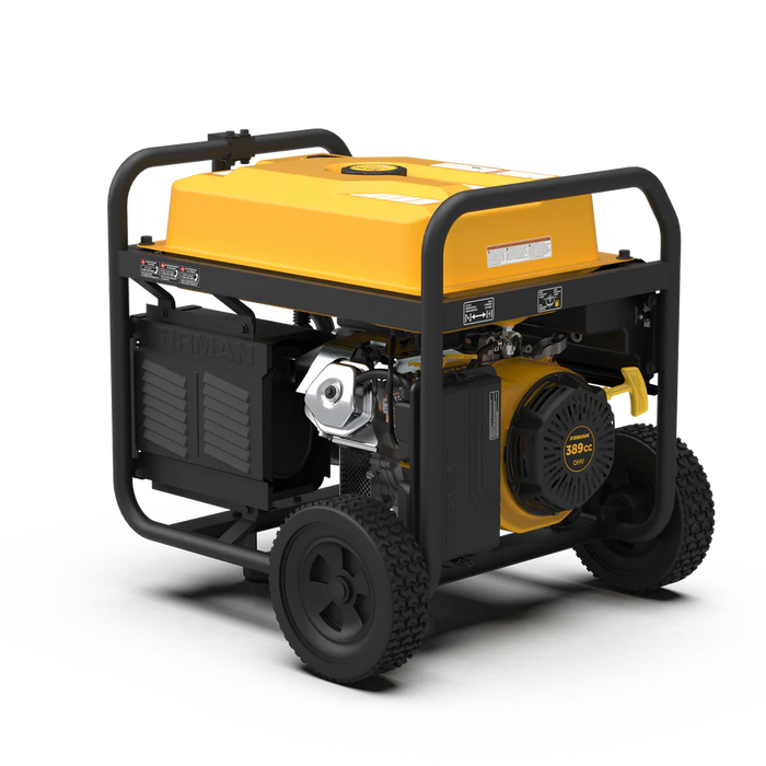 Firman Gas Portable Generator 8350W Recoil Start 120/240V With CO Alert