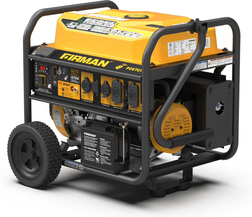 Firman GAS PORTABLE GENERATOR 8375W REMOTE START 120/240V