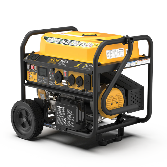 Firman GAS PORTABLE GENERATOR 9,400W REMOTE START 120/240V WITH CO ALERT