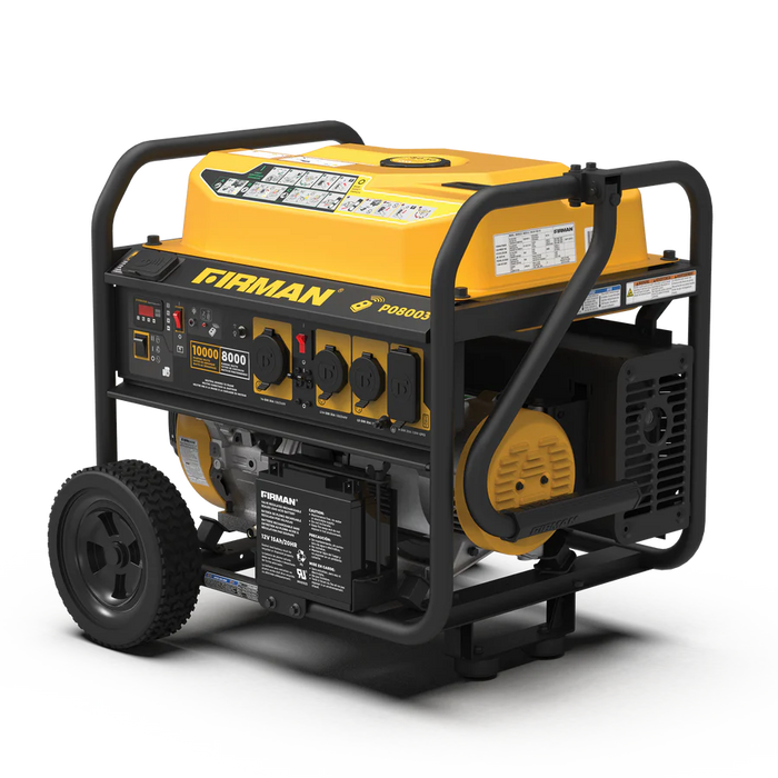 Firman Gas Portable Generator 10000W Remote Start 120/240V