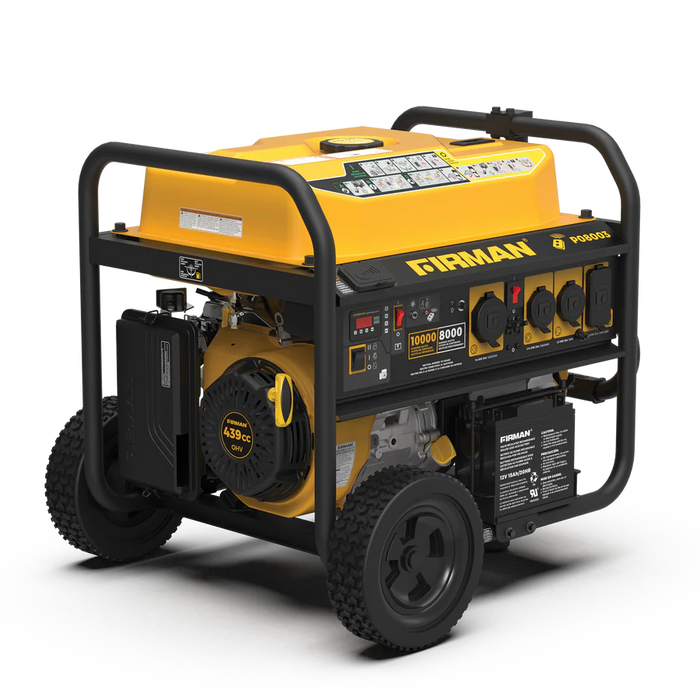 Firman Gas Portable Generator 10000W Remote Start 120/240V