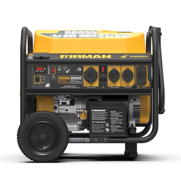 Firman Gas Portable Generator 10000W Remote Start 120/240V