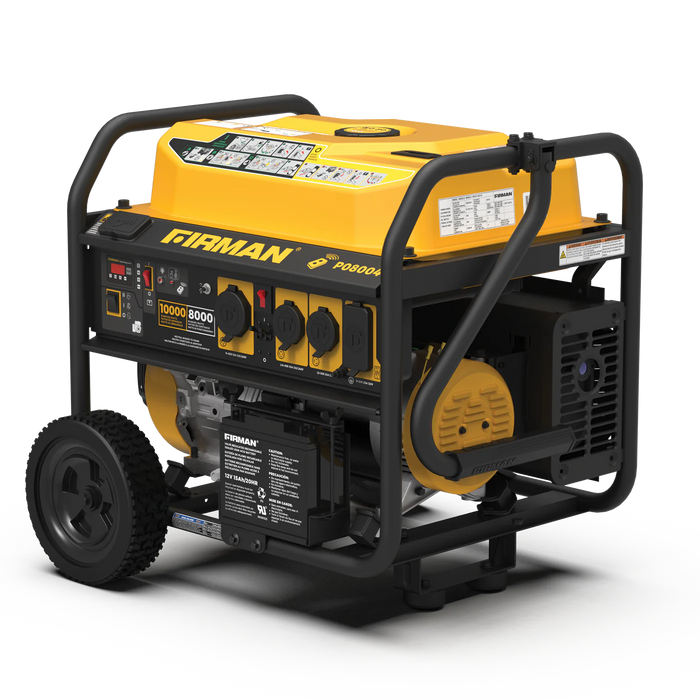 Firman Gas Portable Generator 10000W Remote Start 120/240V