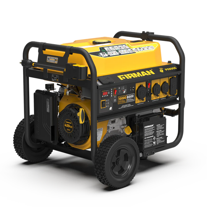 Firman Gas Portable Generator 10000W Remote Start 120/240V