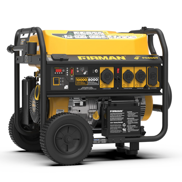 Firman Gas Portable Generator 10000W Remote Start 120/240V