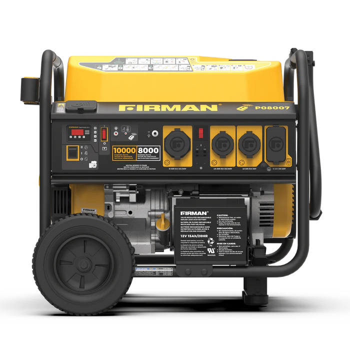 Firman Gas Portable Generator 10000W Remote Start 120/240V