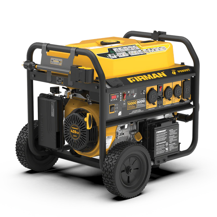 Firman Gas Portable Generator 10000W Remote Start 120/240V