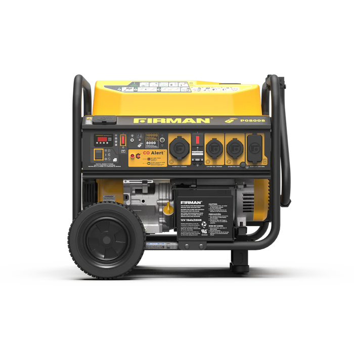 Firman Gas Portable Generator 10000W Remote Start 120/240V with CO Alert