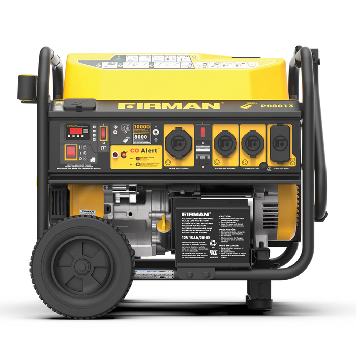 Firman Gas Portable Generator 10000W Remote Start 120/240V with CO alert